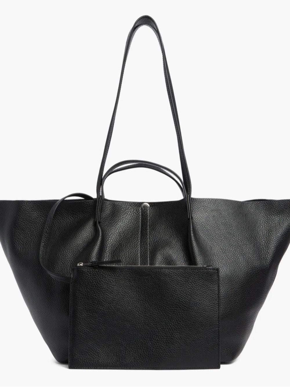 All Saints Hannah East/West Leather Tote